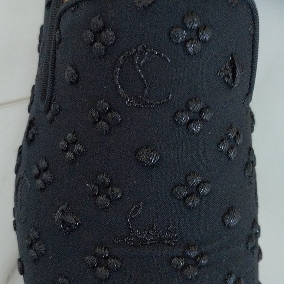 CHRISTIAN LOUBOUTIN Dandelion Flat Patent Jacquard Sky Loafer - Picture 2 of 6